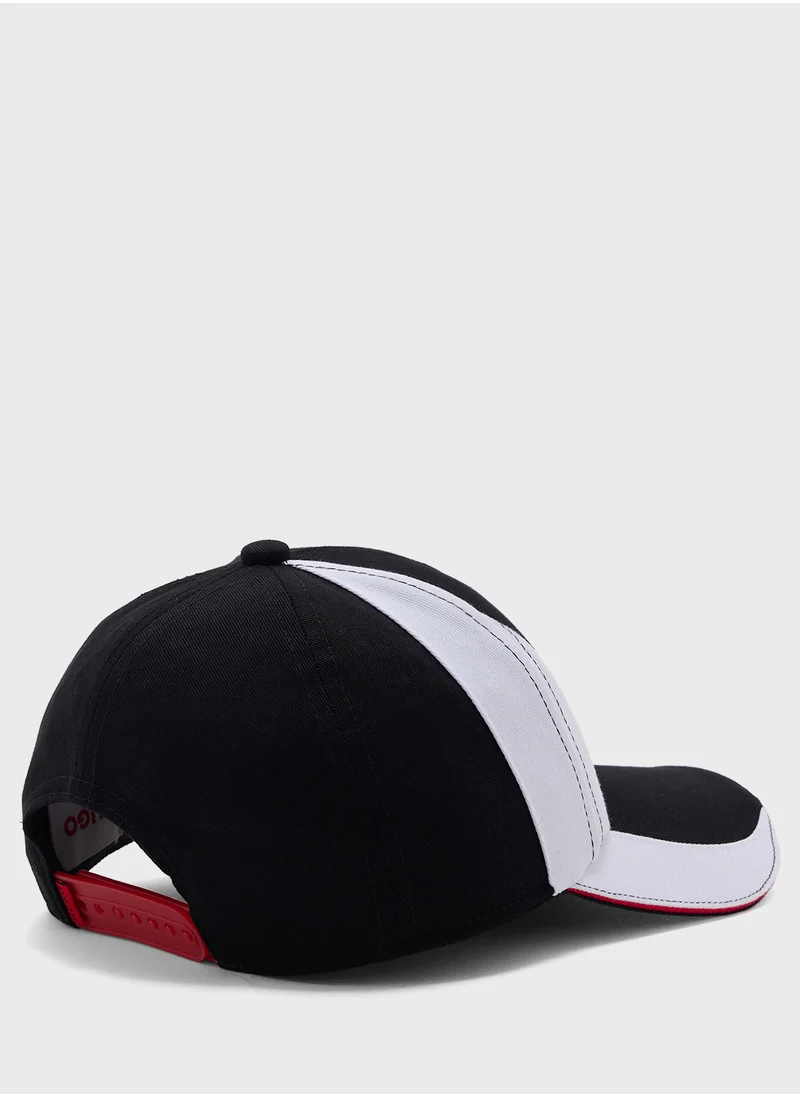 HUGO Kids Logo Curved Peak Caps