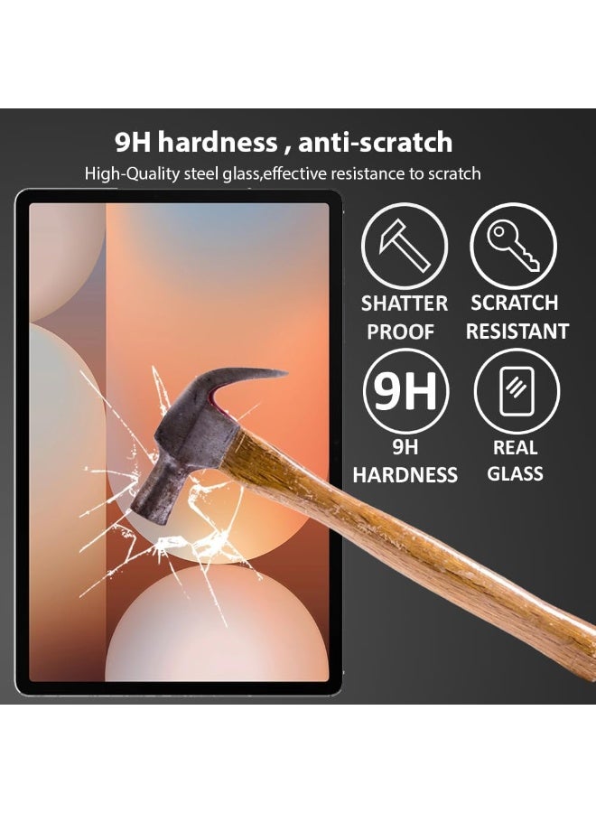 MIGOFAST Samsung Galaxy Tab S10 FE Plus Screen Protector S10 FE+ 2025 (13.1 Inch), 9H Hardness Tempered Glass Film Easy Installation, HD Clear, Scratch-resistant Tablet S10fe+ - Image 4