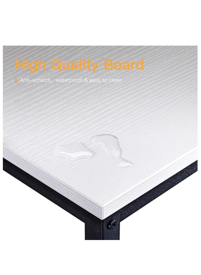 AGD - L-Shaped Gaming Desk with Rounded Corner and Removable Shelf for Home, Office and Workstation - Image 1