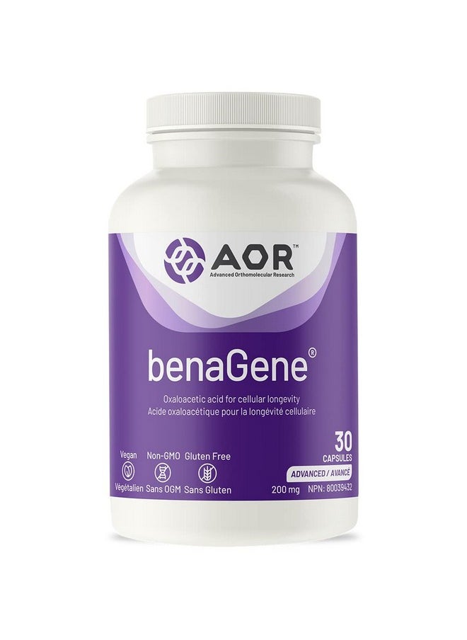 AOR - Benagene Supports Healthy Aging Energy And Longevity Dietary Supplement 30 Servings (30 Capsules) - Image 1
