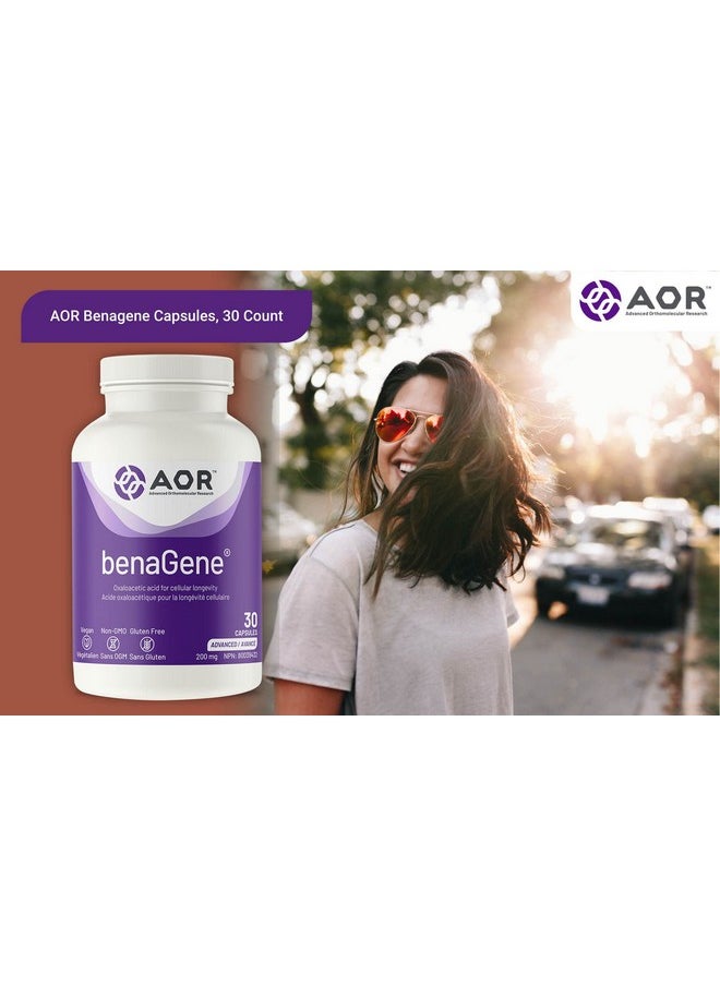AOR - Benagene Supports Healthy Aging Energy And Longevity Dietary Supplement 30 Servings (30 Capsules) - Image 1