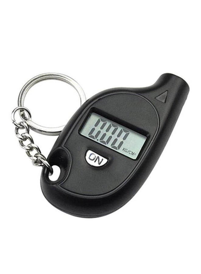 مقياس ضغط الإطارات سلسلة المفاتيح مقياس ضغط الهواء، شاشة العرض الرقمية لقياس ضغط الإطارات الصغيرة مقياس ضغط الإطارات جهاز محمول لقياس ضغط الإطارات - Image 5