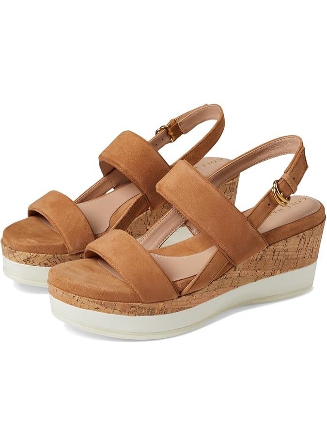 كول هان صنادل كول هان أيسلين ذات الكعب الإسفيني للنساء - Image 1