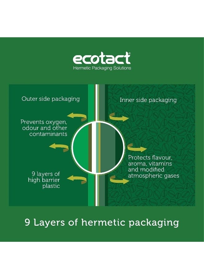 Ecotact 25 Hermetic Bag, Plastic Storage Bags for Green Coffee Beans / Cacao Beans / Food, Suitable for 15-23 Kgs, Pack of 10 pcs - Image 3