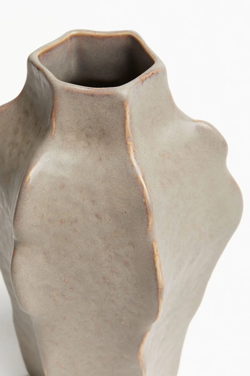 H&M Small stoneware vase