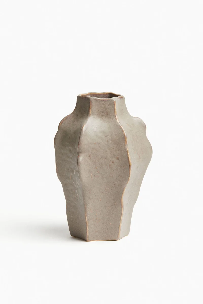 H&M Small stoneware vase