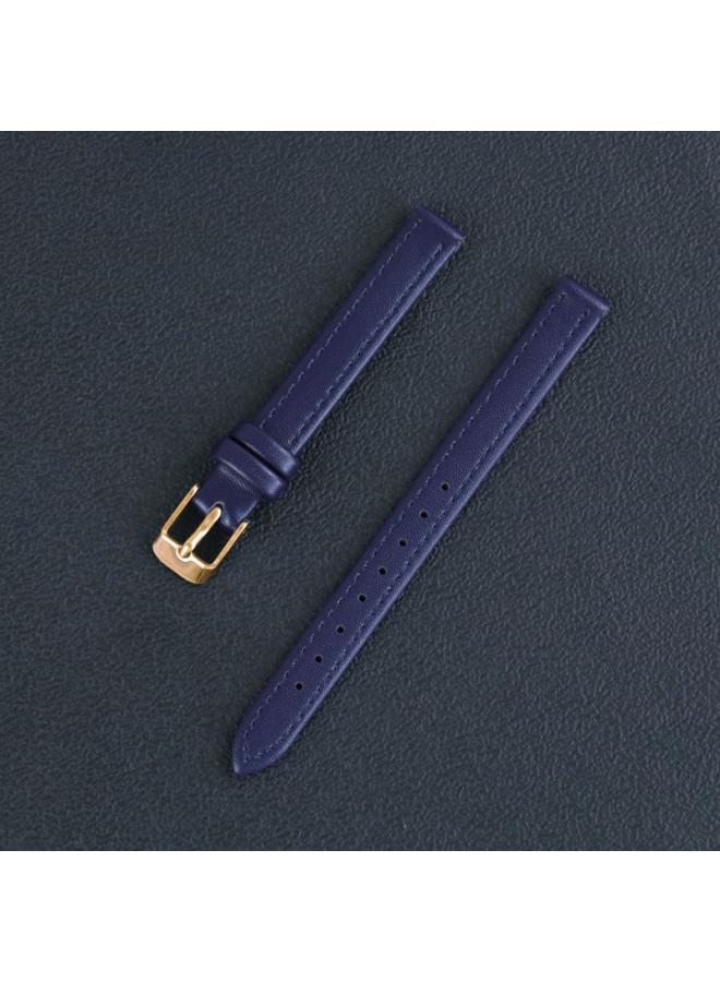 Wear-resistant Leather Watch Strap Cute Women's Waterproof Ultra-thin Watch Strap 0 2 4 6 8 20 22mm