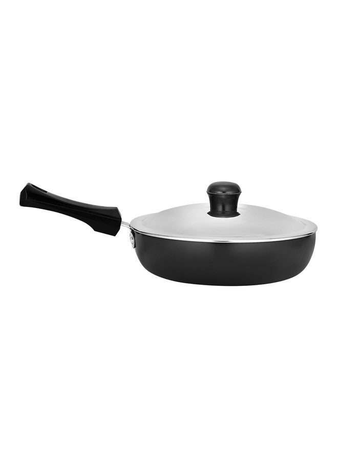 Chakmak Ares Hard Anodized Kadhai 3lit, and Frypan Induction 24cm Cookware 2 Pcs Combo Set - Image 5