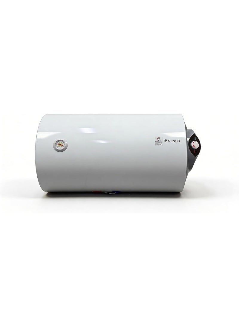 Venus Electric Storage Water Heater, 80 Litres Capacity, Glass-Lined, Horizontal Mountable -VH-80HX - Image 2