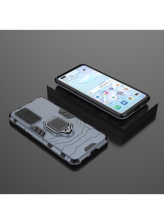 اس-توب جراب لهاتف Huawei P40 PC + جراب واقٍ مقاوم للصدمات من مادة TPU مع حامل حلقي مغناطيسي - Image 2