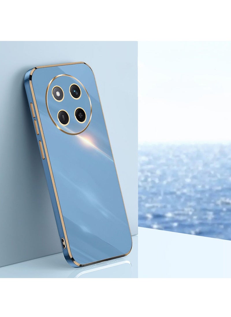 مجد x9c 5G الهاتف المحمول قذيفة ، مطلي الغطاء الخلفي لينة ، محدب حماية كاميرا كاملة ، مجد x9c 5G سليم تبو الهاتف المحمول قذيفة ، الأزرق