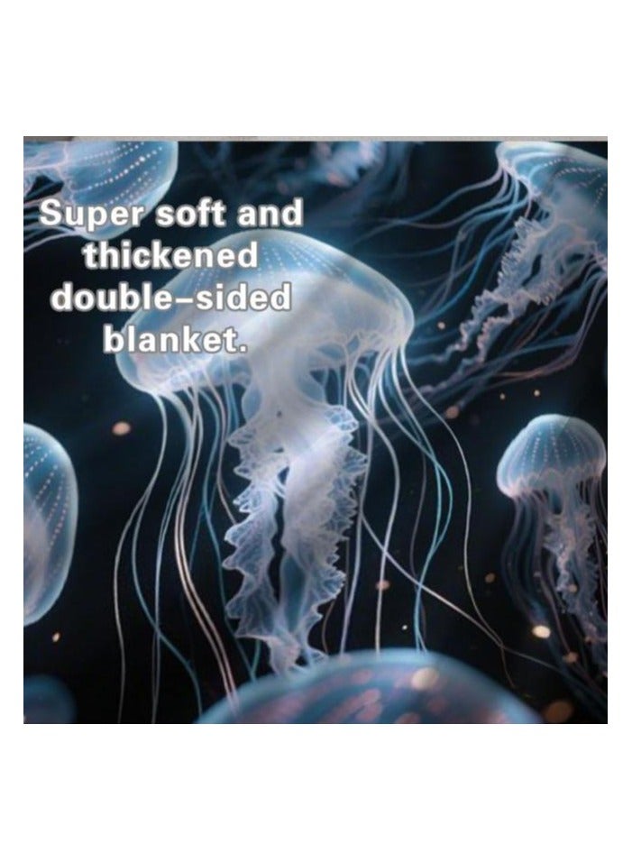 general Flannel thin blanket (warm and comfortable, suitable for sleep, gaming, dust removal and sandproof) 150cm*200cm - 798 - Image 1