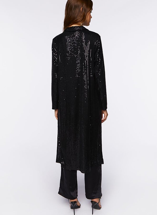 FOREVER 21 Sequin Open-Front Kimono  - Image 3