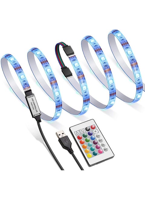 2m 60 LEDs Tv Backlighting LED Light Strip Kit With Remote Control