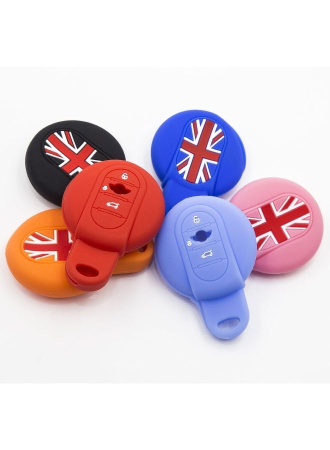 LIGHTKOREA Silicone Smart Key Case Cover For New Mini Cooper 3th Generation F55 F56 Club Man Country Man - Image 4