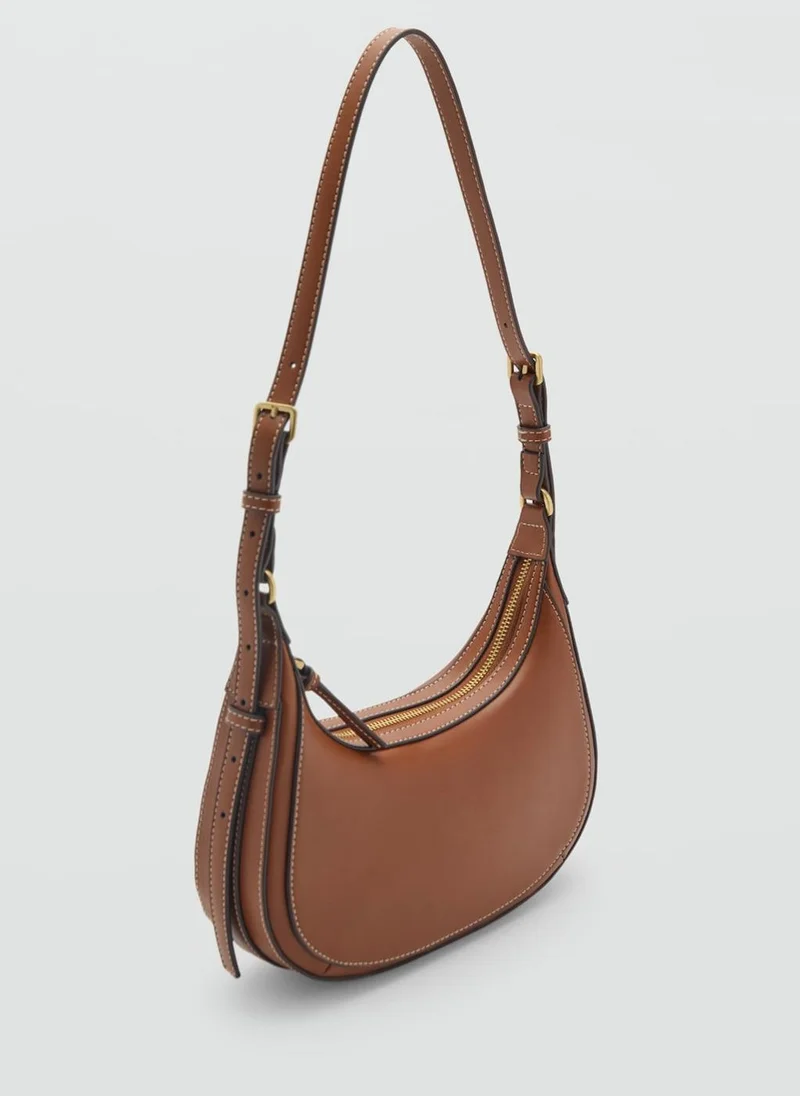 مانجو Oval Shoulder Bag