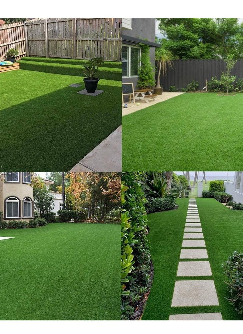HOME TASTE - 2 X 6 Meter Artificial Grass Carpet for Indoor Outdoor Garden Lawn Landscape Synthetic Turf Mat with Drain Holes - Image 1