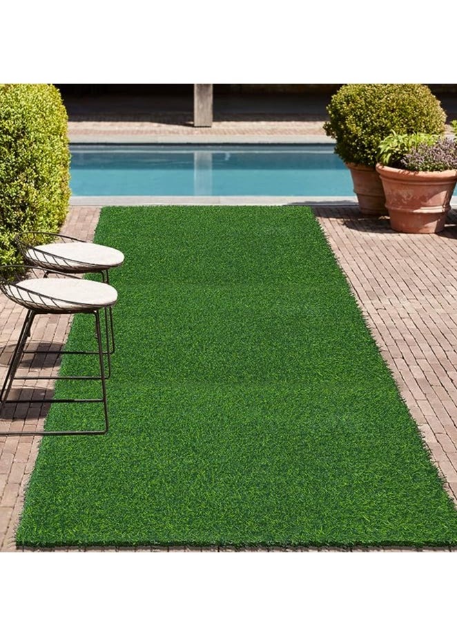 HOME TASTE - 2 X 6 Meter Artificial Grass Carpet for Indoor Outdoor Garden Lawn Landscape Synthetic Turf Mat with Drain Holes - Image 1