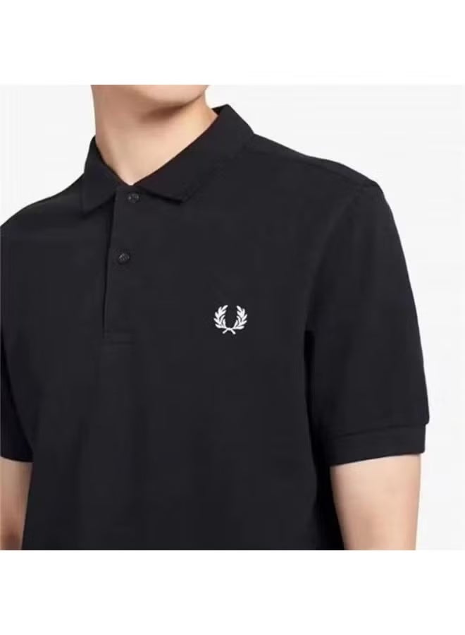FRED PERRY Slim Fit Men's Polo Shirt - Business Casual Short Sleeve Collared Shirt - Image 3