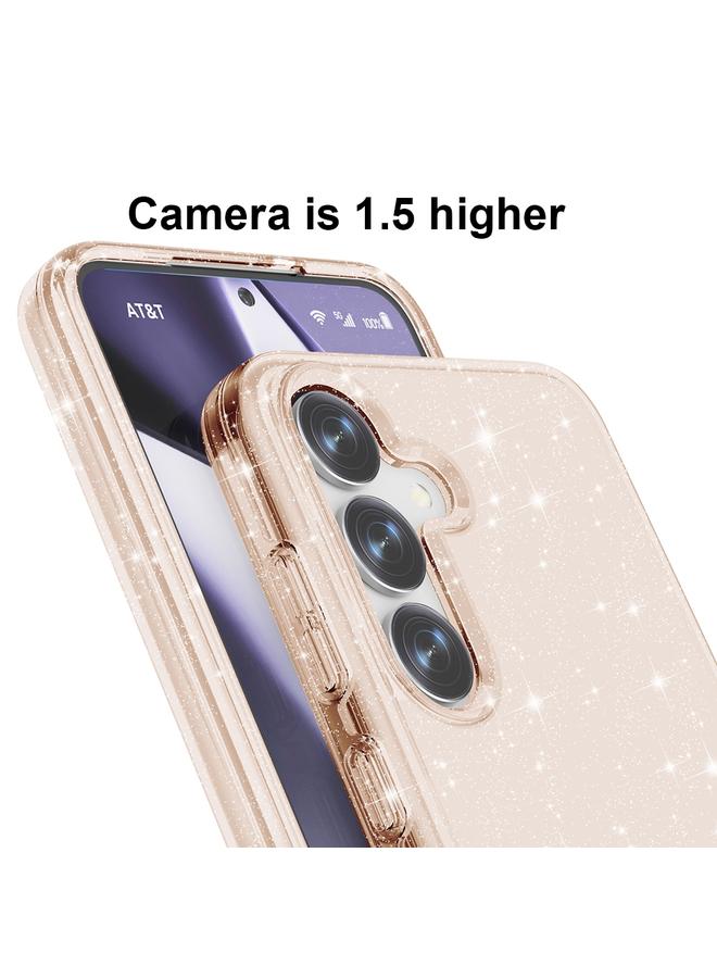 اس-توب جراب لهاتف Samsung Galaxy S25 5G، جراب هاتف Terminator Glitter Powder مقاوم للصدمات - Image 5