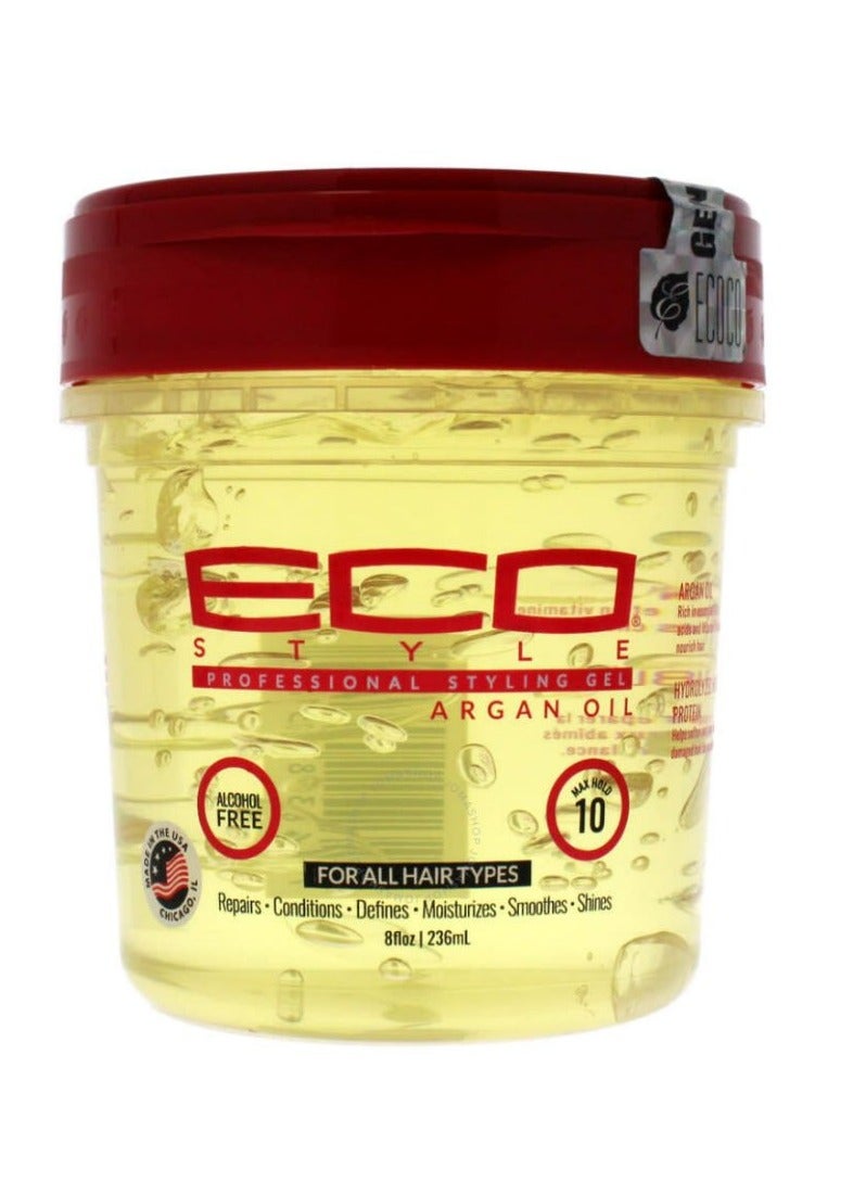 إيكو جل تصفيف بزيت الأرجان المغربي 236 مل - Image 2