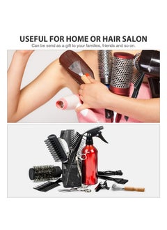 BOAO 2 Pieces Hair Brush Cleaning Tool Comb Cleaning Brush Comb Cleaner Brush Hair Brush Cleaner Mini Hair Brush Remover For Removing Hair Dust Home And Salon Use (Wooden Handle Rake Black)  - Image 5