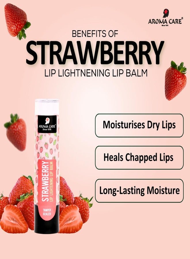 Aromacare Aroma Care STRAWBERRY LIP BALM 4.7g - Image 5