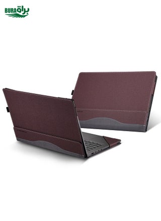 For MicroSoft Surface Laptop 15 inch Leather Laptop Shockproof Protective Case with Stand(Wine Red) - pzsku/ZEDEF2F3F646304831FAAZ/45/_/1738712066/12959f47-346a-4841-bc4e-fb1bd00a07a6