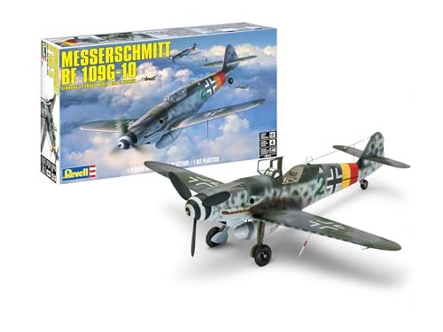 Revell 15873 Messerschmitt BF 109G10 148 Scale 40Piece Skill Level 4 Model Airplane Building Kit - Image 1