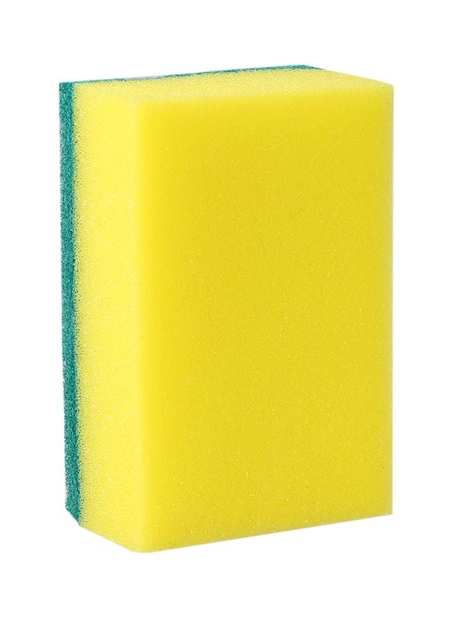 Loquat 30-Piece Multi-purpose Double-Faced Sponge Set Green/Yellow 32x7x30.5cm - Image 2