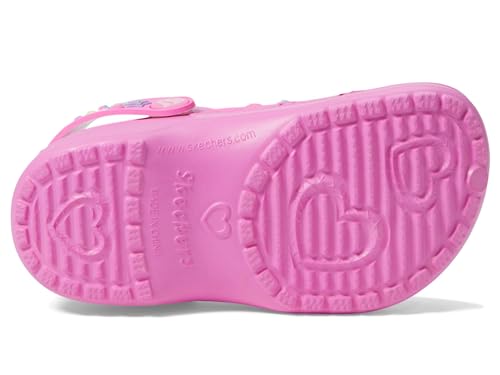 Skechers Girls Heart Charmer-Girly Land Clog, Hot Pink/Multi, 5 Toddler - Image 3