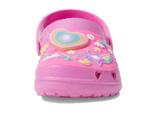 Skechers Girls Heart Charmer-Girly Land Clog, Hot Pink/Multi, 5 Toddler - Image 2