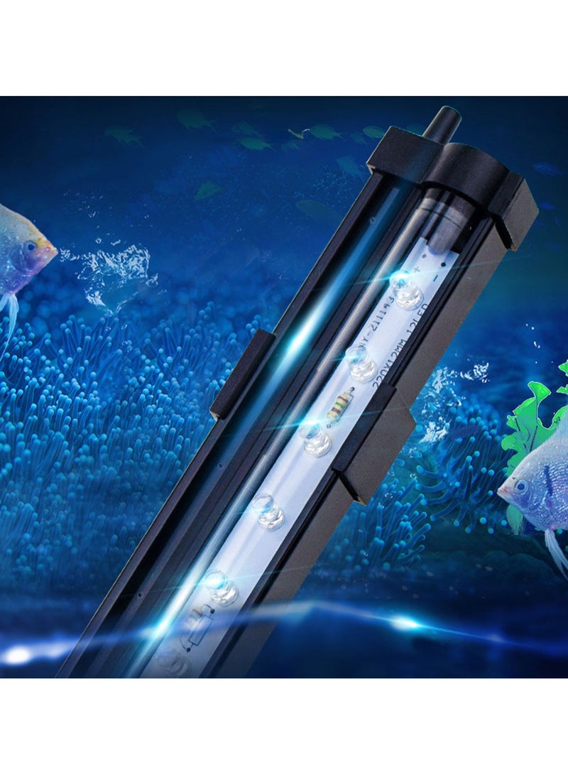 Oxygen Bubble Curtain with Colored Lighting – 25cm for Aquariums & Home Decor - Image 3