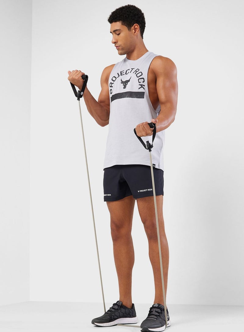 UNDER ARMOUR Project Rock Ultimate 5" Training Shorts - Image 1