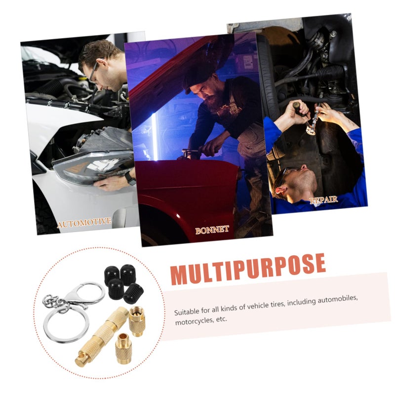Automatic Tire Deflator Tool Set for Cars and Off Road Vehicles Multi Function Bleeder Valve - Image 4