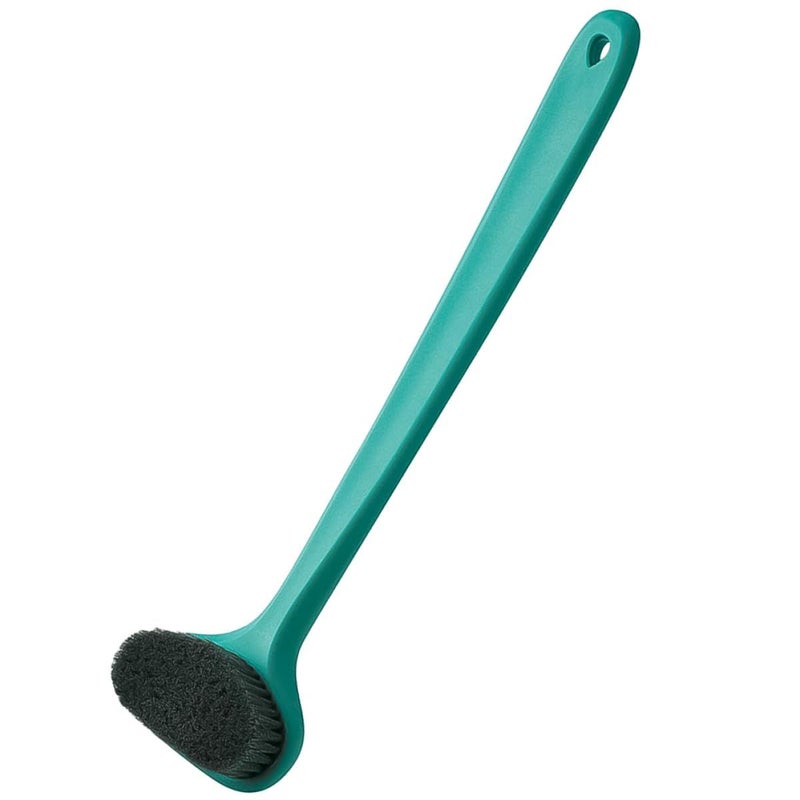 Long Handle Bath Brush Exfoliating Body Scrubber Soft Bristle Back Scrubber Random Color - Image 2
