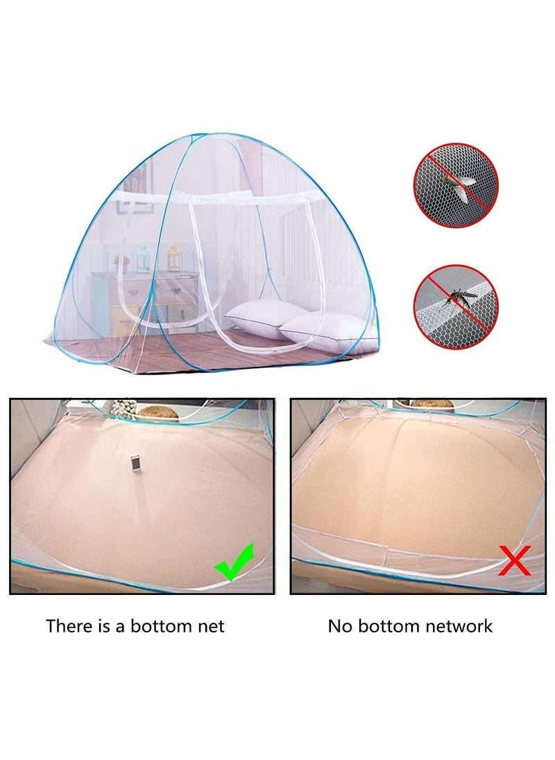 Generic - Classic 180 X 200 Cm Foldable Mosquito Net For Double Bed/Polyester - Image 1