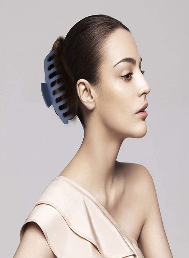 EPARTY-3 PCS Big Hair Claw Clips for Women Large Claw Clip for Thin Thick Curly Hair 90's Strong Hold 4.33 Inch Nonslip Matte Hair Clips RANDOM COLOR - Image 4