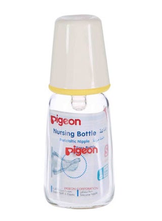 Glass Nurser Baby Feeding Bottle K-4 120Ml, Slim Neck, Slow Flow Nipple - Assorted - view 2
