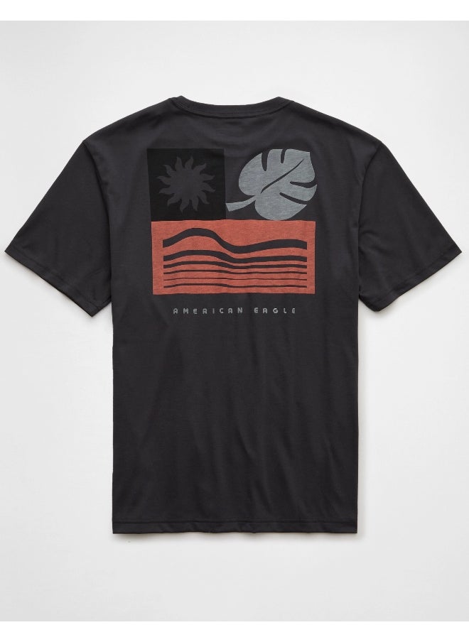 American Eagle - AE 24/7 Graphic SPF T-Shirt - Image 1