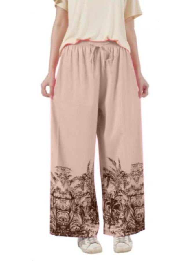 Women's Casual Wide Leg Pants Loose Plus Size - Image 1