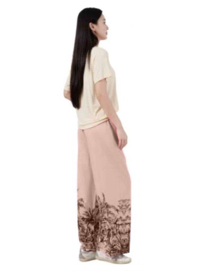 Women's Casual Wide Leg Pants Loose Plus Size - Image 4