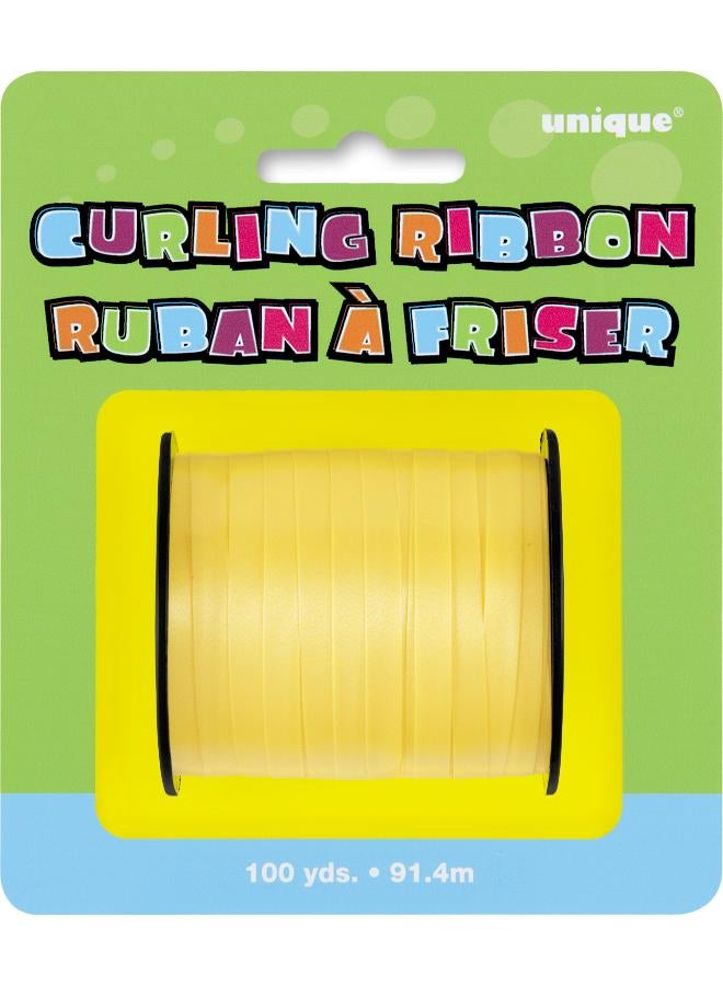 Unique شريط تجعيد أصفر - Image 2