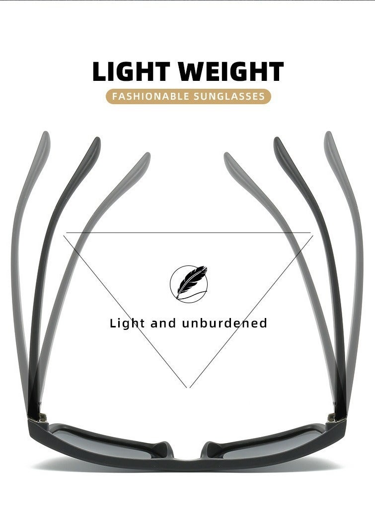 Gasin Polarized sunglasses HD Polarized Lens 100% UV400 Protection Stylish Design for Men/Women - Image 2