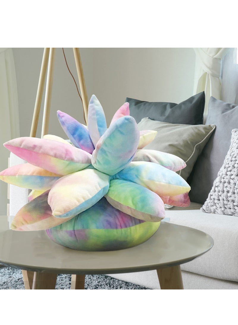 SOLARAE 3D Succulents Cactus Pillow, Stuffed Plant Plush Pillows, Novelty Plush Cushion for Garden Bedroom Home Decor - Image 4
