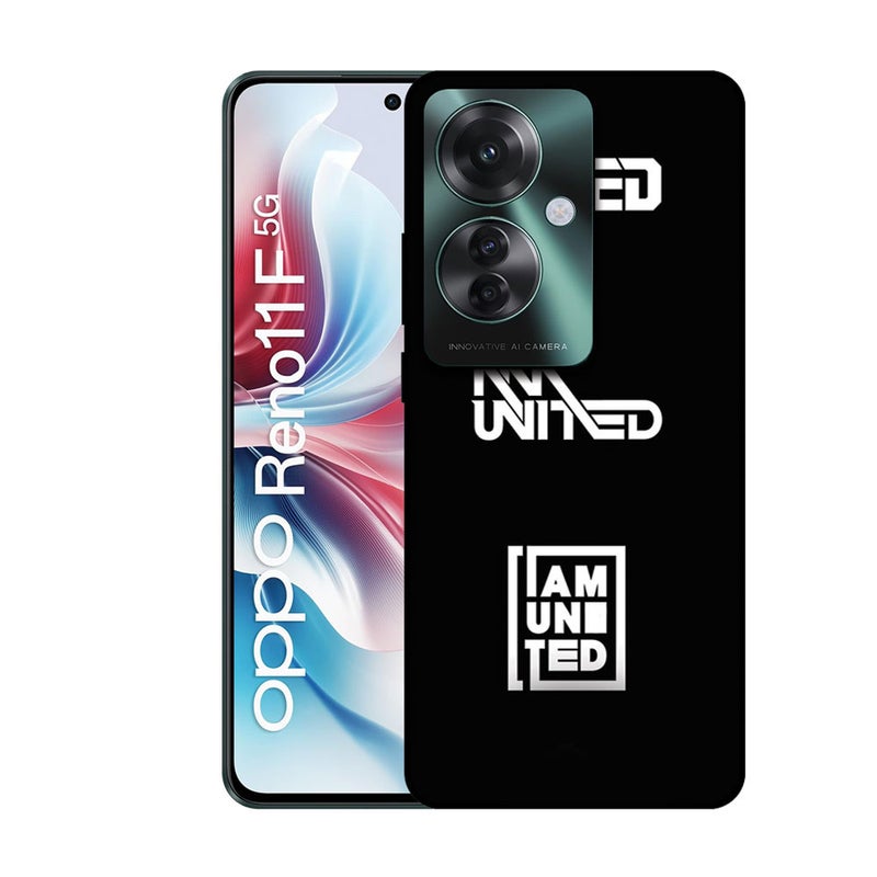 EYE CATCH Printed Protective Case Cover For Oppo Reno 11 F -  I Am United - Image 1