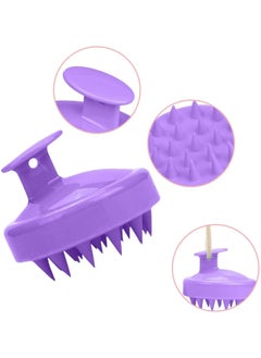 Oasisgalore Root Comb Applicator Bottle,Scalp Massager Shampoo Brush+ Squeeze Comb Applicator Bottle with Graduated Scale Head Relaxation Tools for Home Salon Comb Applicators  - Image 5