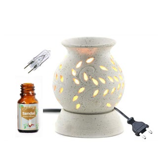Brahmz Electric Aroma Oil Diffuser Elegant Matki Shape for Home and Office with Bulb and Sandal Aroma Oil Sandal - pzsku/ZEDF0EEA3DFD0820FCCB0Z/45/1746561415/5bc504ba-00fe-4dcd-b663-b84ba7507305