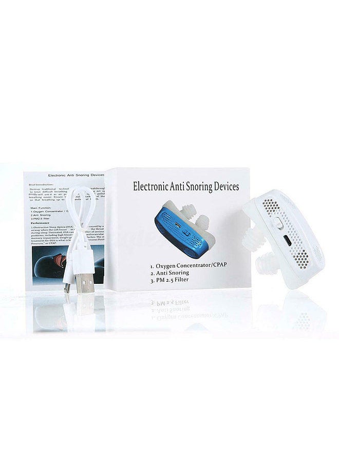 Generic - Micro CPAP Anti Snoring Electronic Device for Sleep Apnea Stop Snore Aid - Image 1
