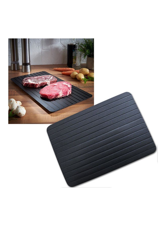 NIBEMINENT Fast Defrosting Tray Black 35.5x20.5x0.3cm - Image 1